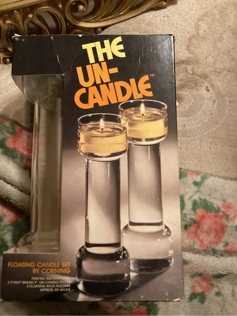 The Un-Candle Floating Candle Set by Corning - Clear Glass